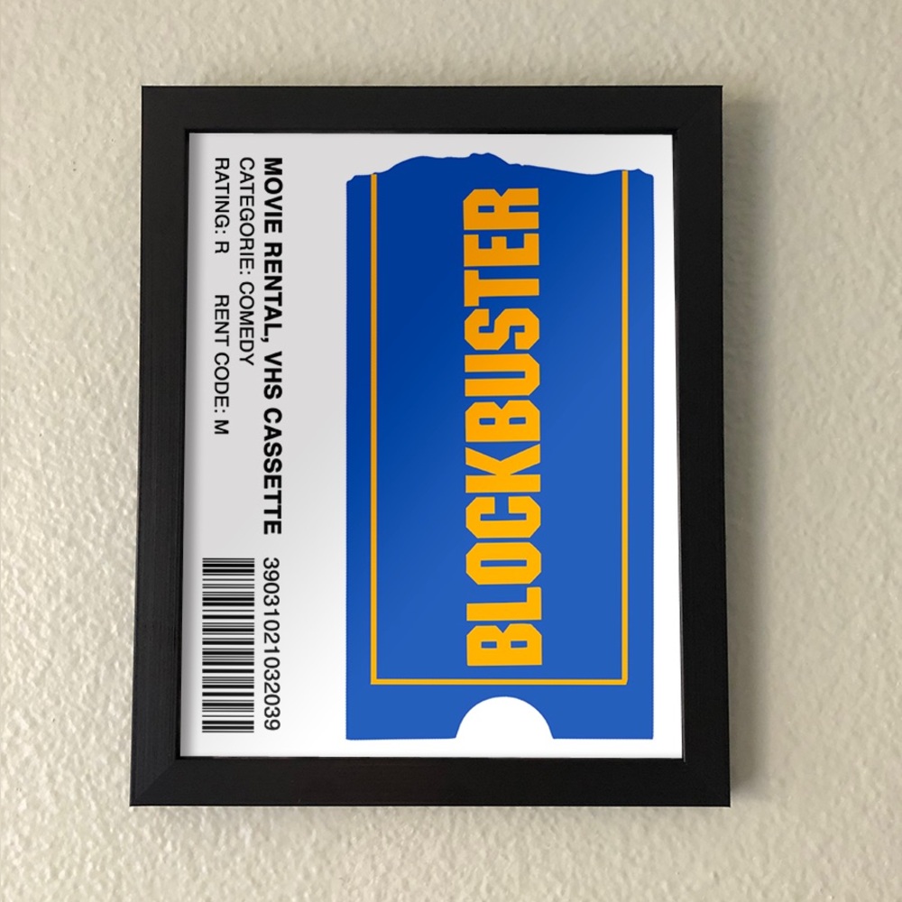Blockbuster Wall Art